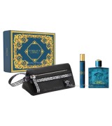 KIT - Versace Kit Eros Edp 100ml + Travel Spray 10ml + Necessaire